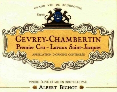 GEVREY CHAMBERTIN 1er CRU LAVAUX SAINT-JACQUES 2016 -100% BURGUNDY PINOT NOIR
